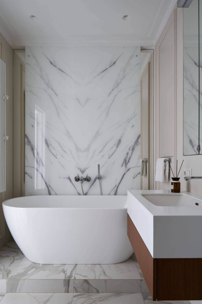 Реализованный интерьер ЖК Макаровский