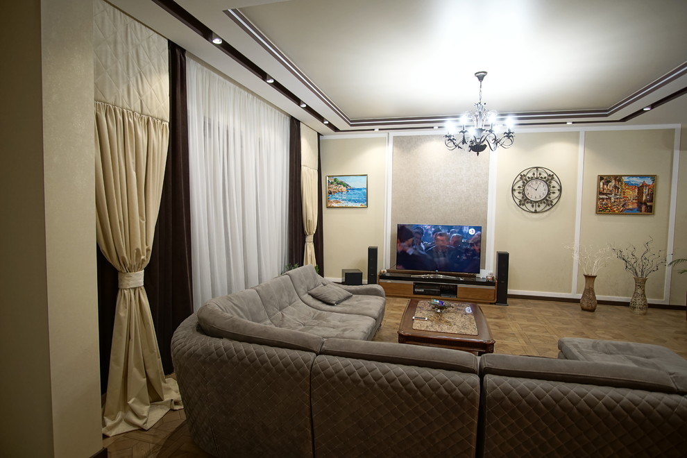 ФОТО ГОТОВОГО РЕМОНТА ПО ДИЗАЙН-ПРОЕКТУ В КОТТЕДЖЕ, г. КРАСНОДАР