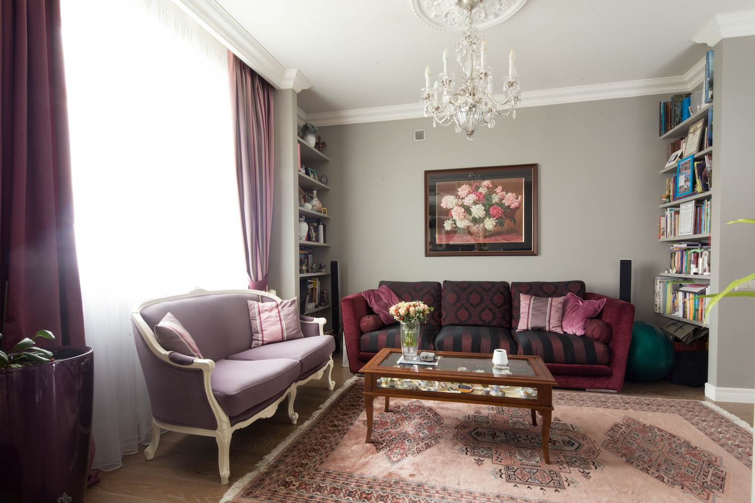 Квартира с окнами на Нескучный Сад