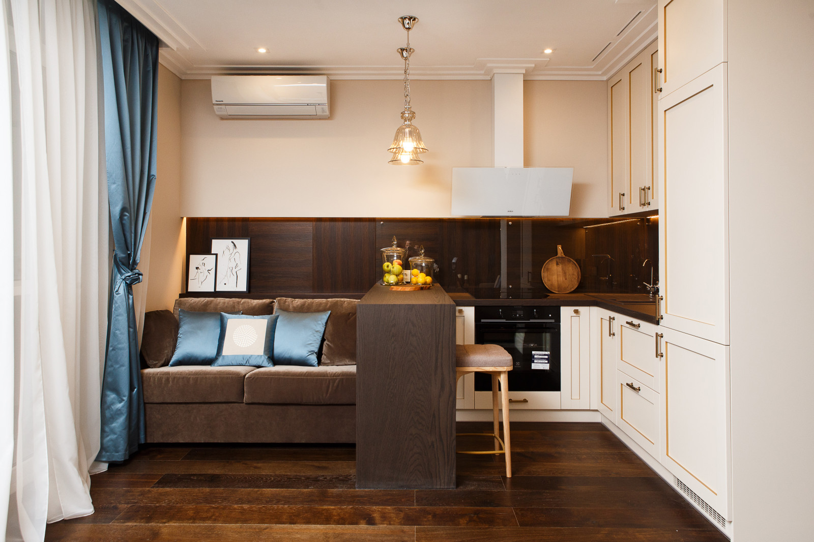 Реализация проекта "Пудровый интерьер"