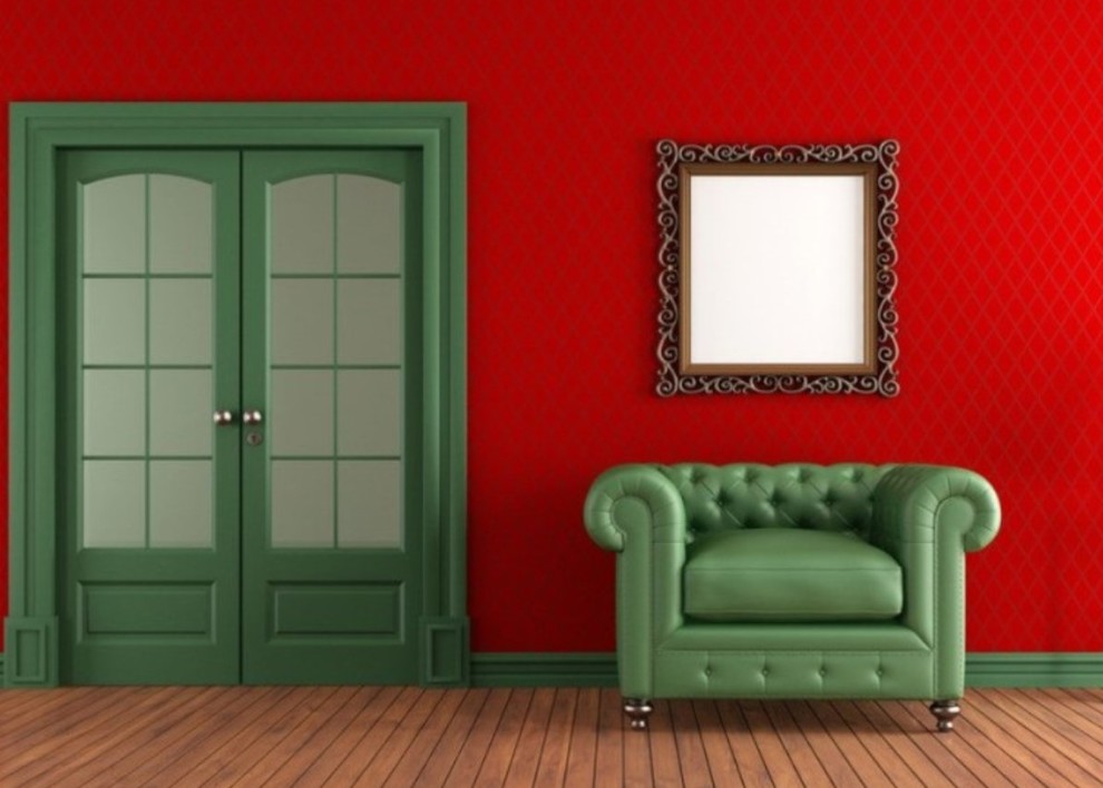 Красный цвет в интерьере | палитра сочетаний оттенков красного в комнатах
