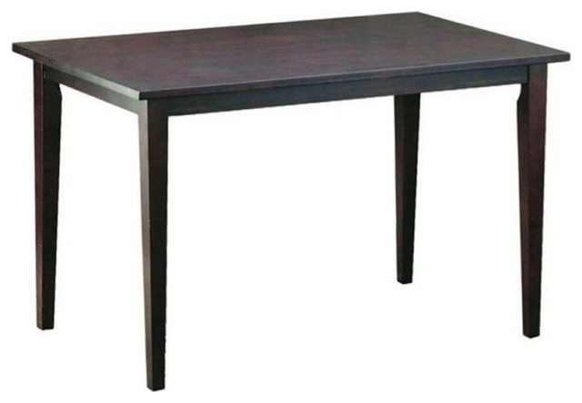 Bowery Hill Dining Table in Light Cappuccino