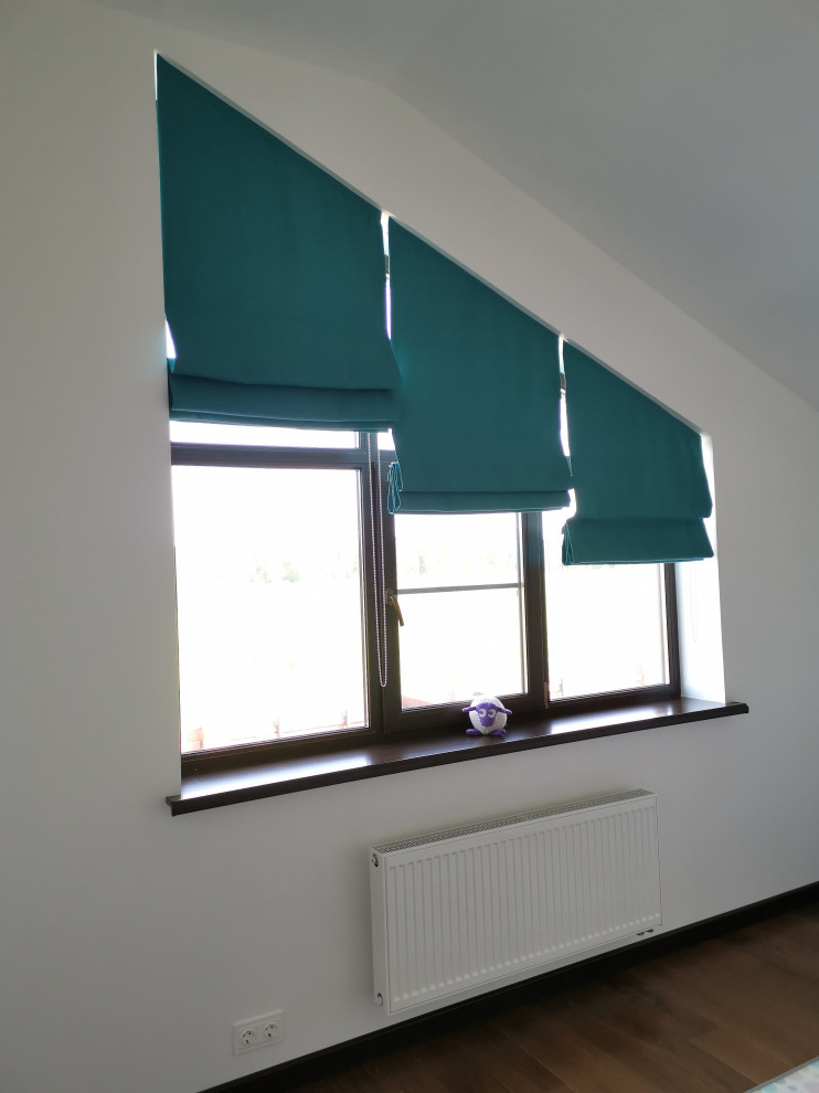 Римские шторы в доме