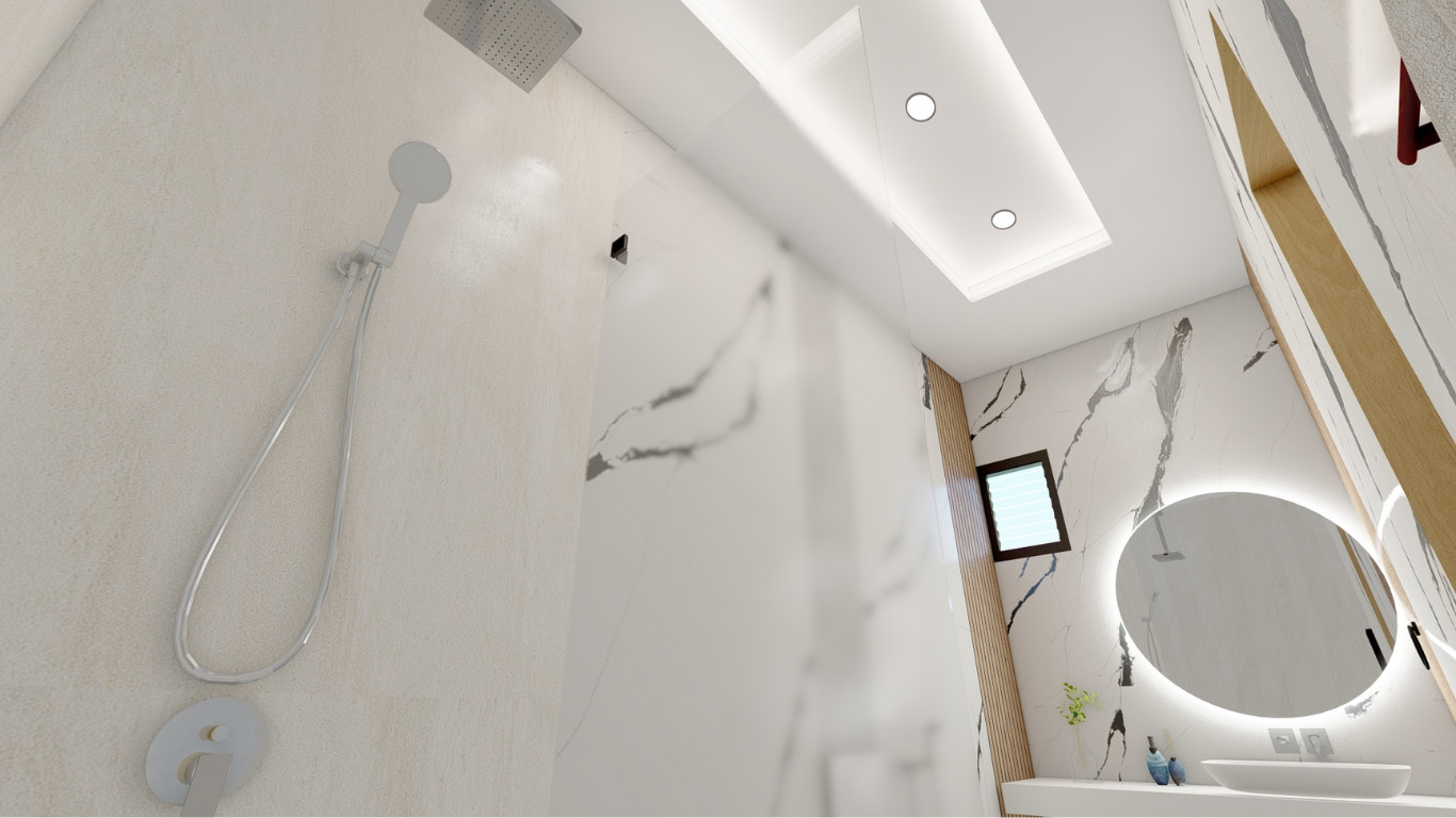 Bright Bathroom Design in Croydon