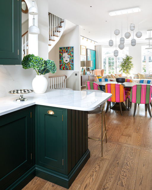 Eclectic Shaker Kitchen eklektisk-koek