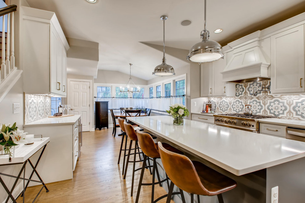 Kitchen - transitional kitchen idea in Denver