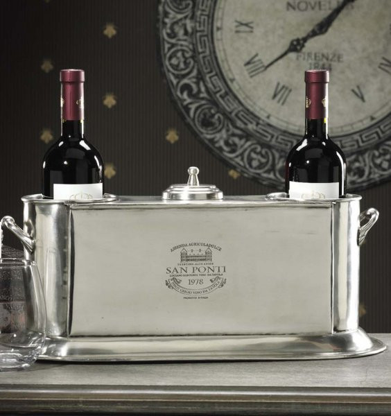 How Many Gles In A Bottle Of Wine Designs Stainless Steel Two Tone Tulip Round Wine Chagne Bucket