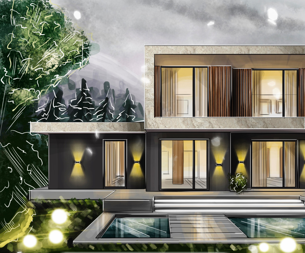 Скетч визуализации архитектуры