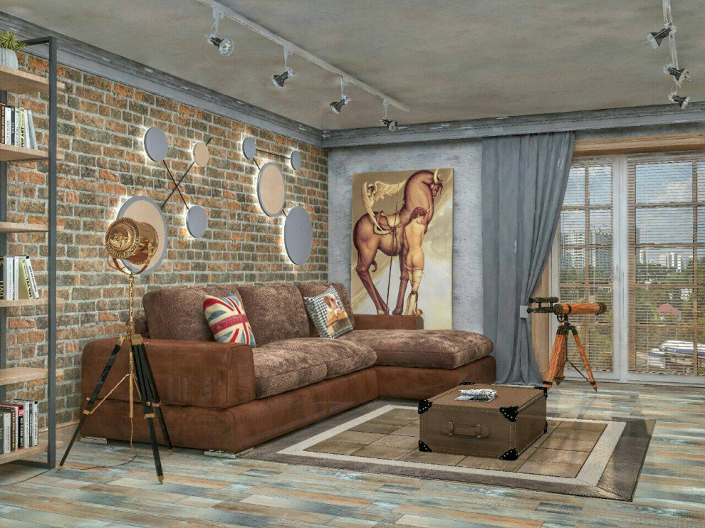 Квартира для смелых и стильных