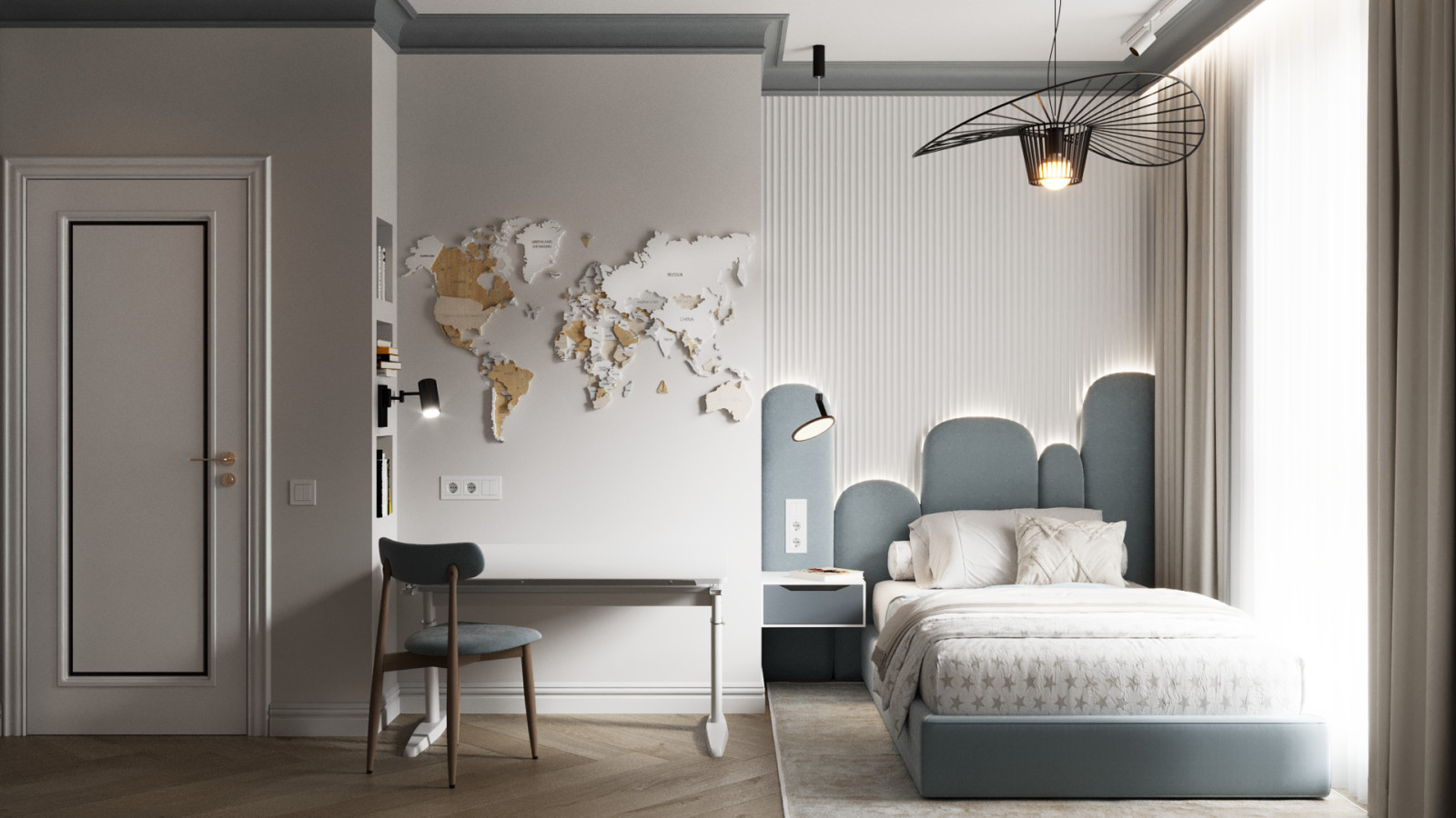 Дизайн-проект квартиры в ЖК «Комфорт Парк»