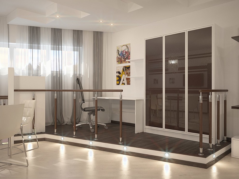 Квартира - студия двухуровневая