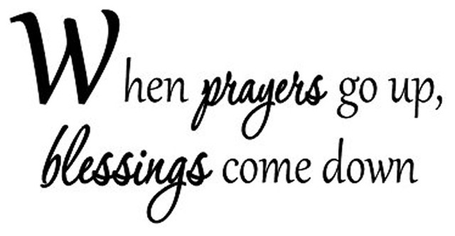 Vwaq When Prayers Go Up Blessings Come Down Prayer Wall Decal Decor Contemporary Decals By Vinyl Art Es And Prints - Prayer Wall Decals Vwaq When Prayers Go Up Blessings Come Down Prayer Wall Decal Decor Contemporary Decals By Vinyl Art Es And Prints - Prayer Wall Decals