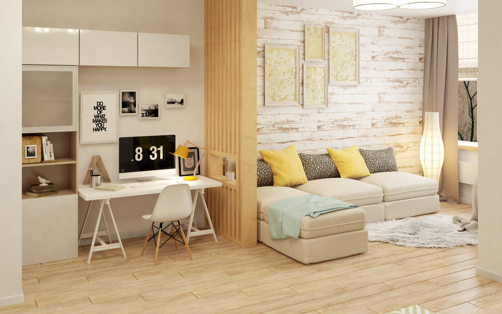 Мансардная квартира для семьи из трех человек