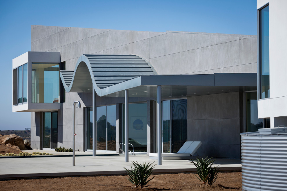 This is an example of a contemporary exterior in San Diego.