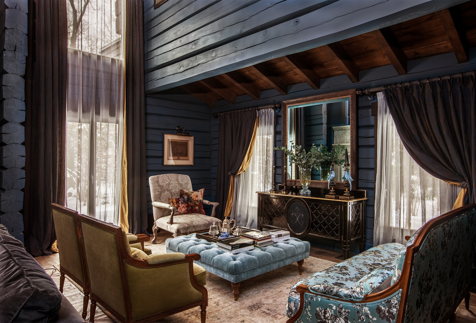 Деревянный дом в подмосковье