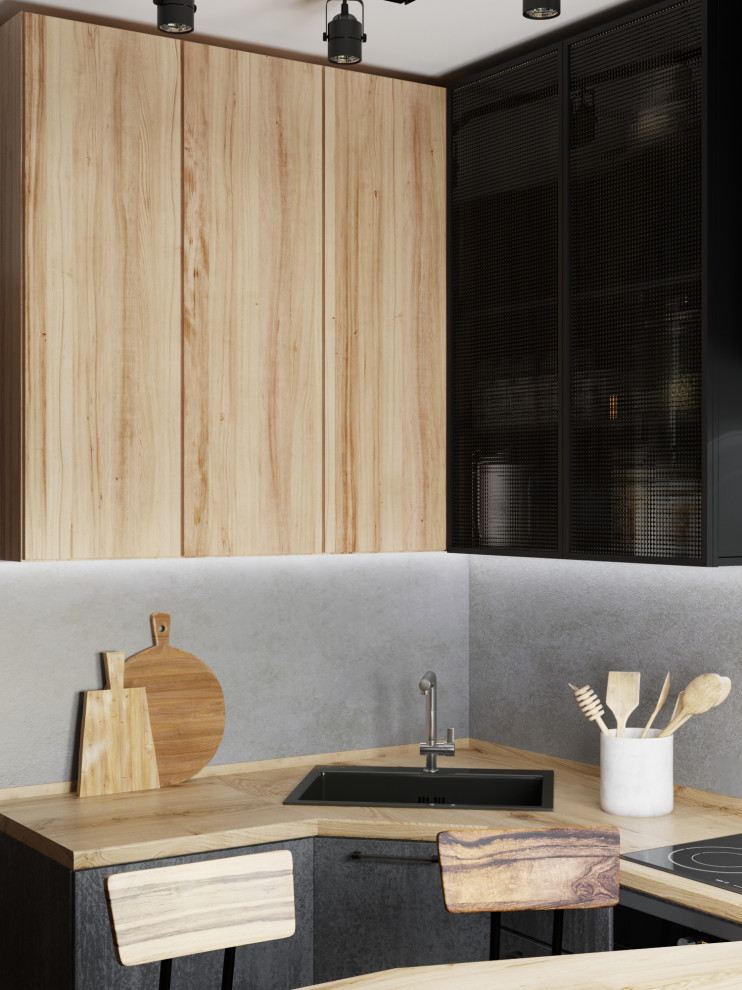 Маленькая графитовая квартира