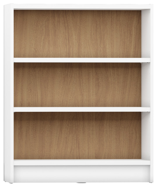 Manhattan Comfort Greenwich 3 Shelf Grande 1 0 Bookcase Matte And Manhattan Comfort Greenwich 3 Shelf Grande 1 0 Bookcase Matte And Maple Cream Contemporary Bookcases By