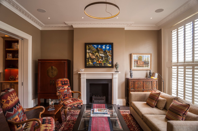 Westborne Park House eclectic-living-room