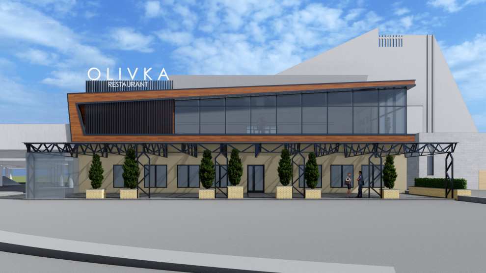 Кафе Оливка. 2 этаж