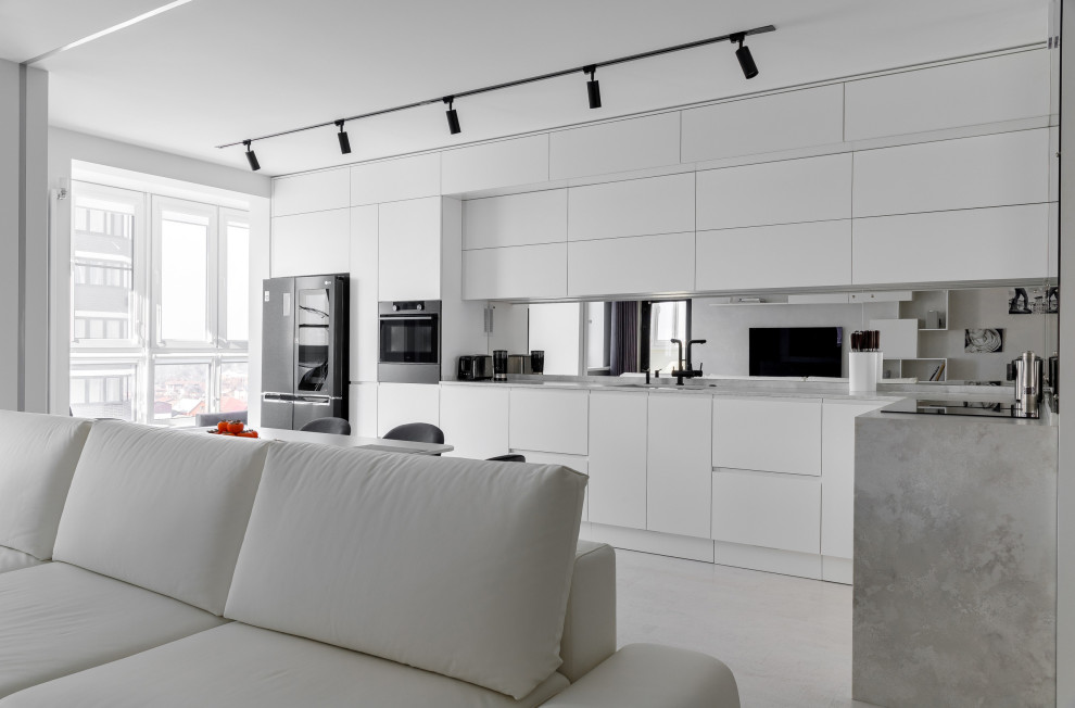 Реализация проекта трехкомнатной квартиры "ЖК на Высоте"