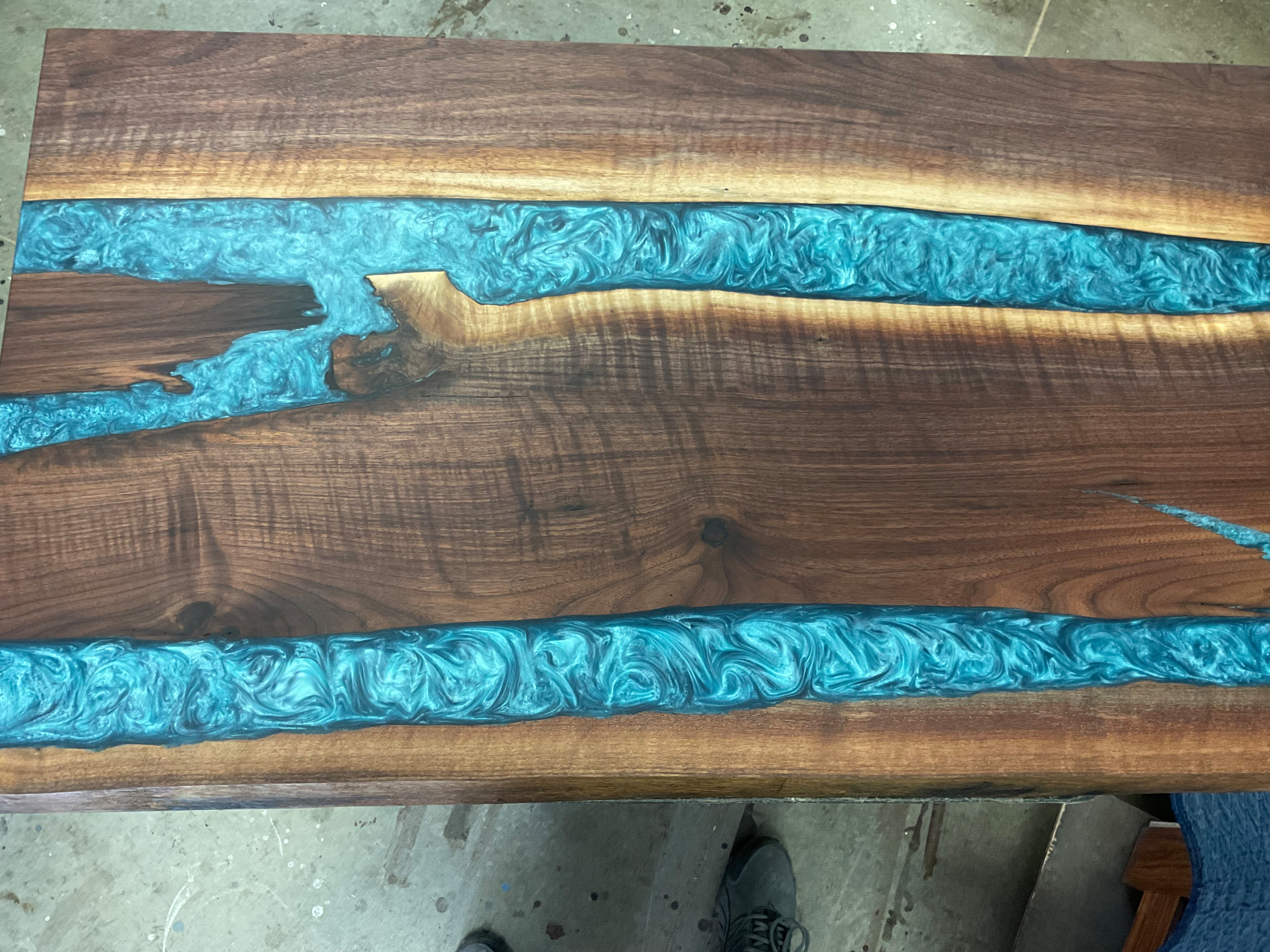 Live Edge/Epoxy River Tables