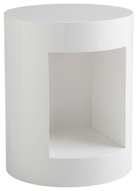 Beacon End Table Contemporary Side Tables And By Inmod Beacon End Table White