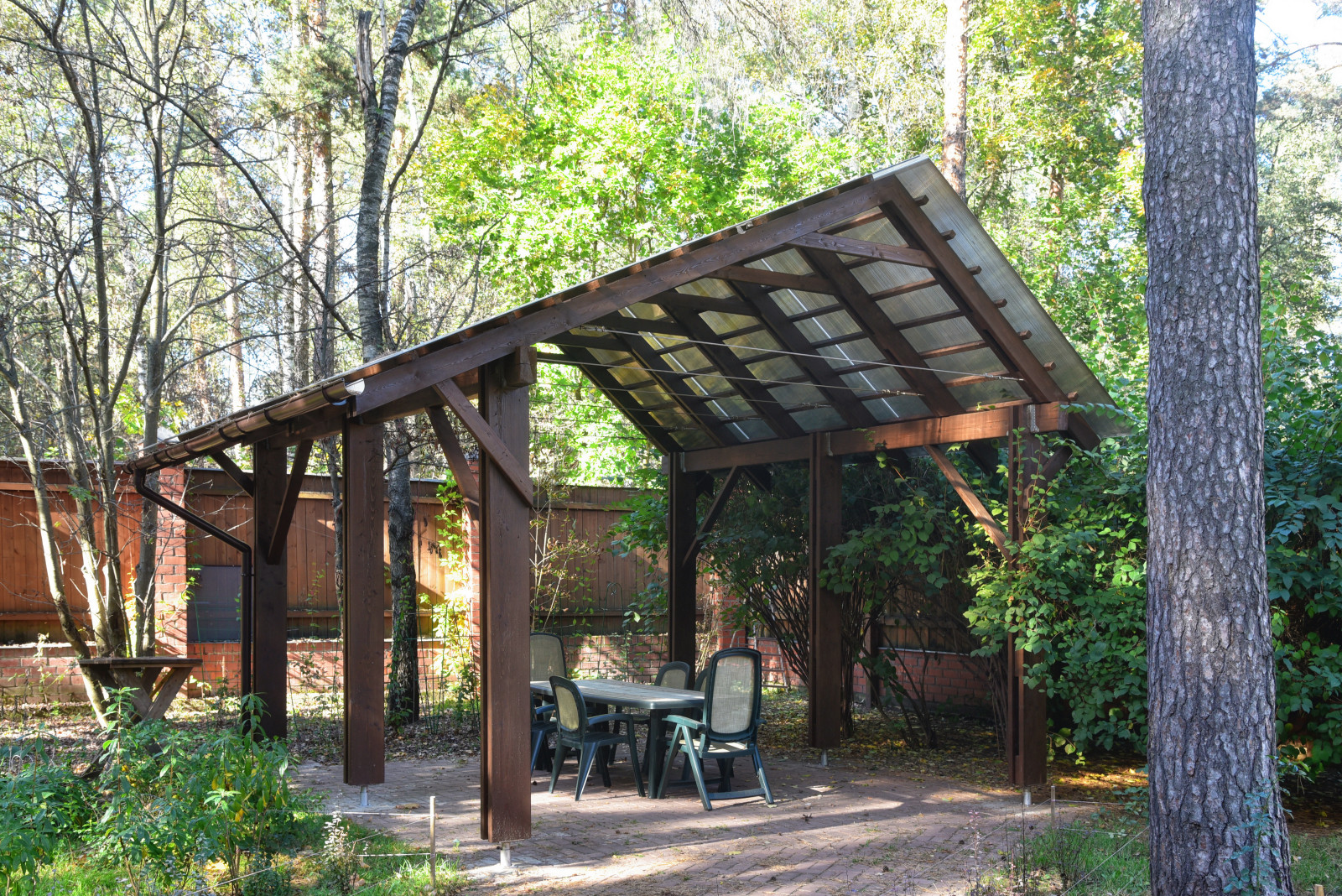 Беседка в подмосковье