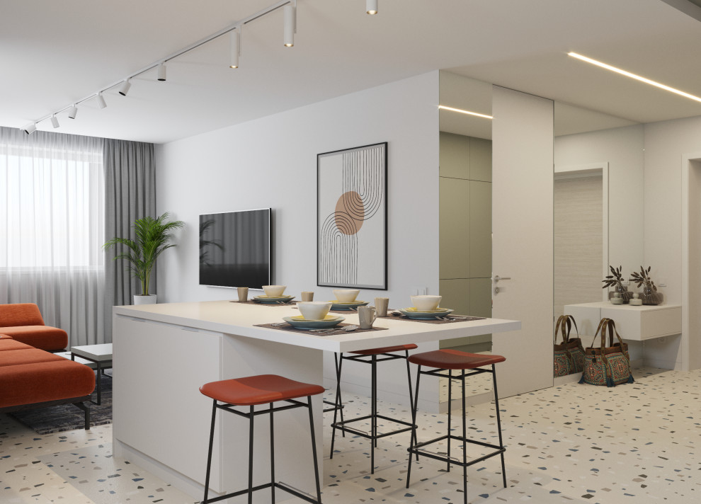 Терраццо(кухня-гостиная)