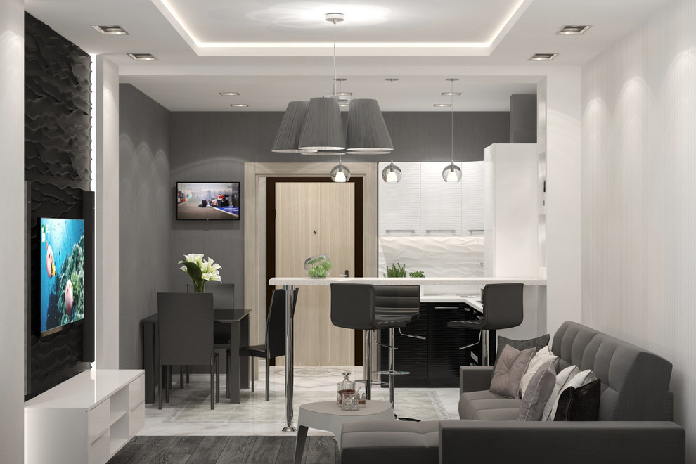 Однокомнатная квартира -студия г. Лобня МКР "Катюшки"