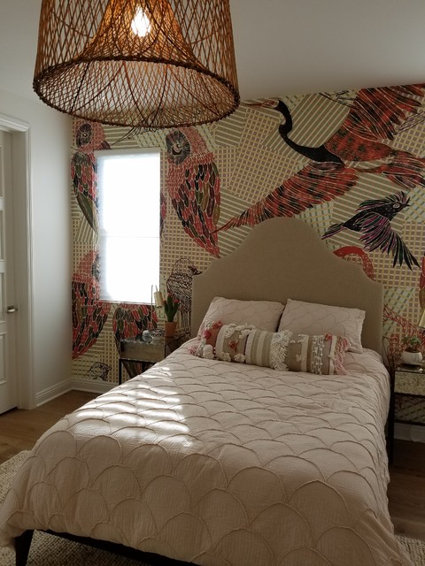 Eclectic Modern moderno-dormitorio