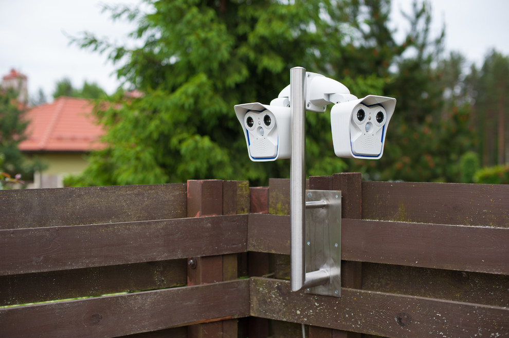 Система видеонаблюдения на участке