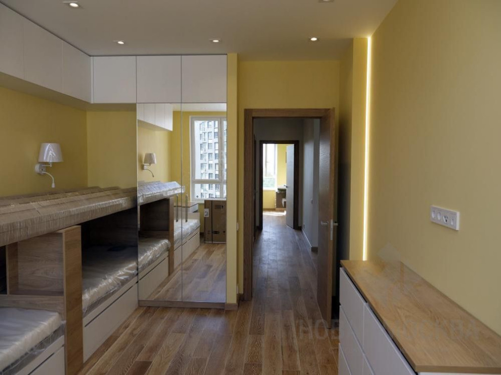 Ремонт трехкомнатной квартиры 93 кв.м в ЖК «Скандинавия»