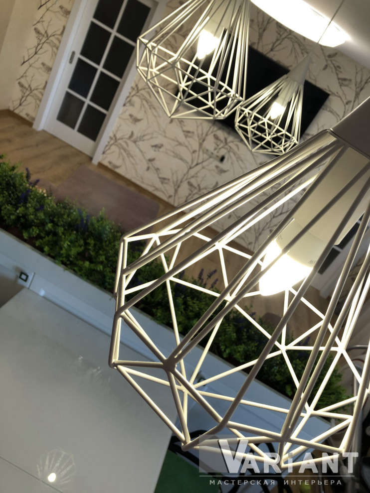 Зонирование кухни-гостиной