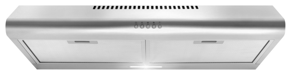Cosmo Ducted Under Cabinet Range Hood, Stainless Steel, 30"