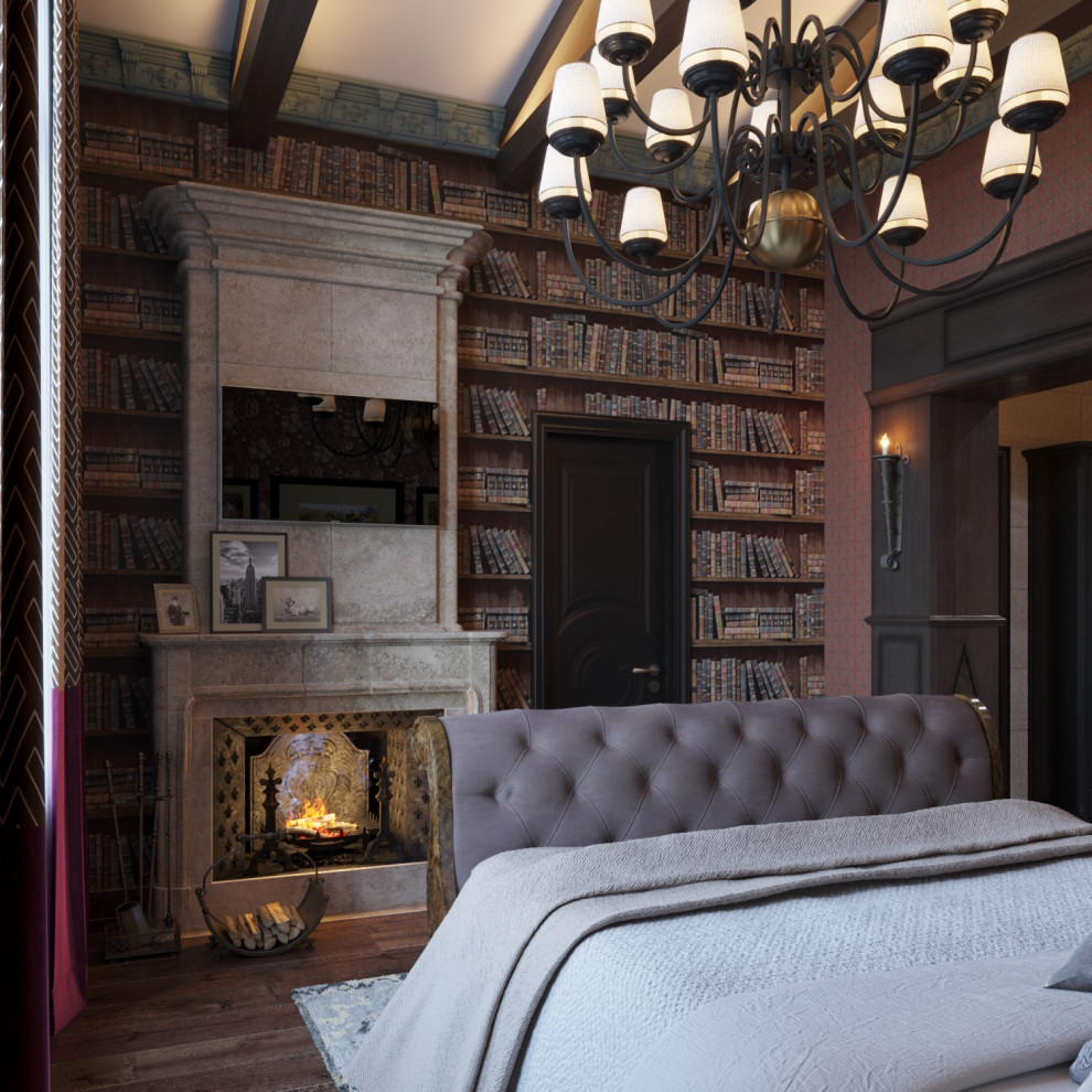 Загородный дом. Второй этаж. Мастер-спальня