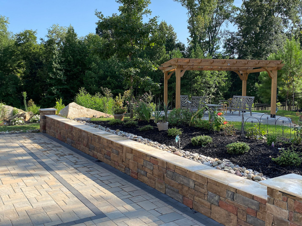 Pergola and Hardscaping