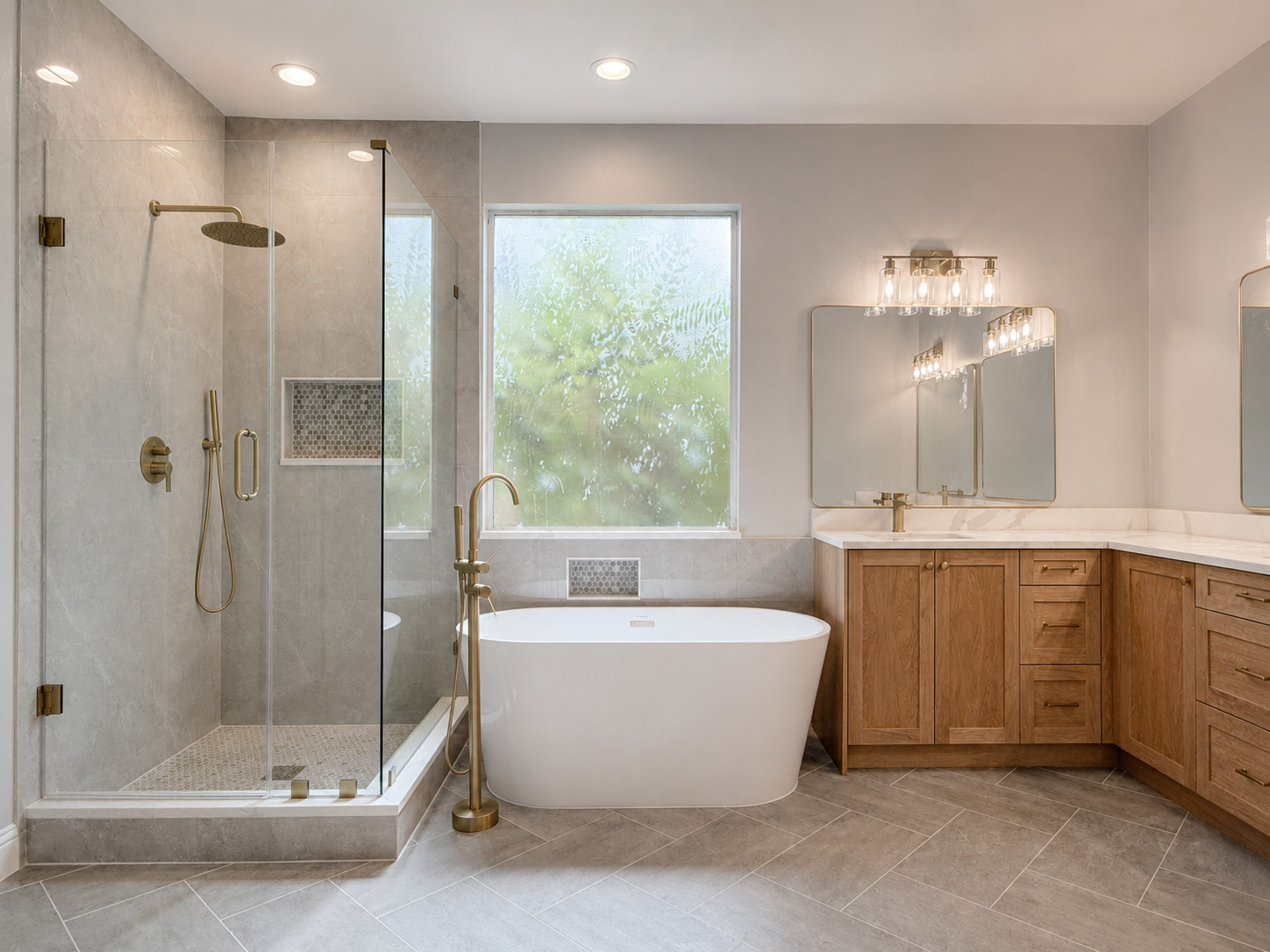 Allen, TX - Master Bathroom Remodeling