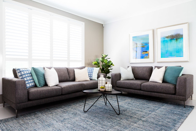 Strathfield House Interior Design contemporary-vardagsrum