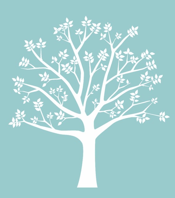 Blooming Tree Wall Decal II By Alphabet Garden Designs