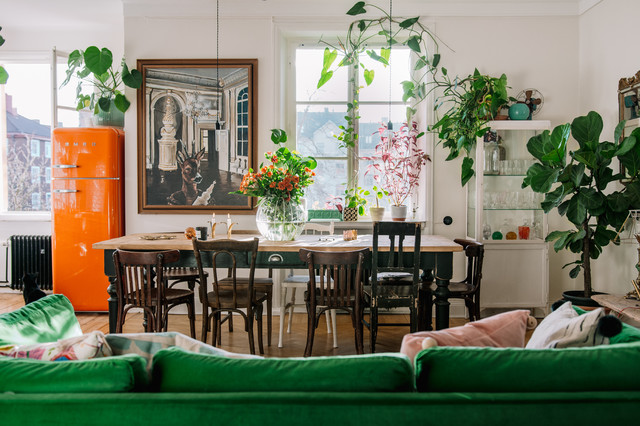 Swedish Houzz A Dreamy Home In Stockholm Houzz AU   Eclectic Dining Room 