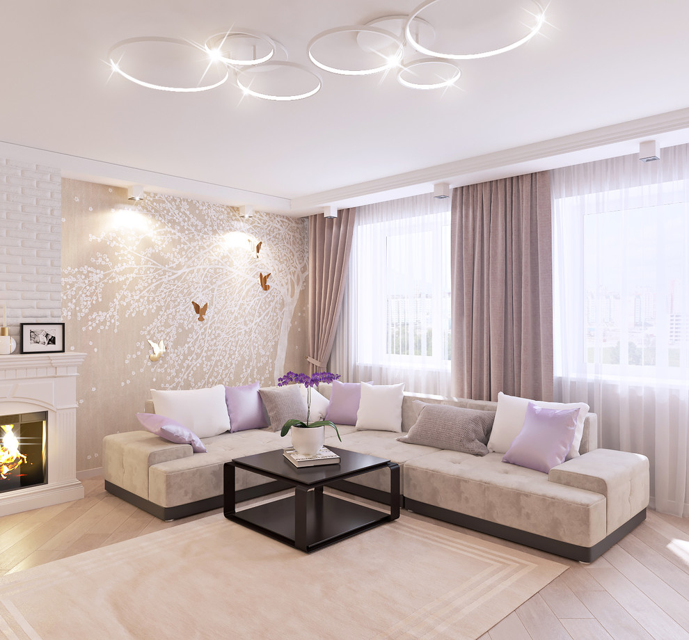 Дизайн Кухни-Гостиной