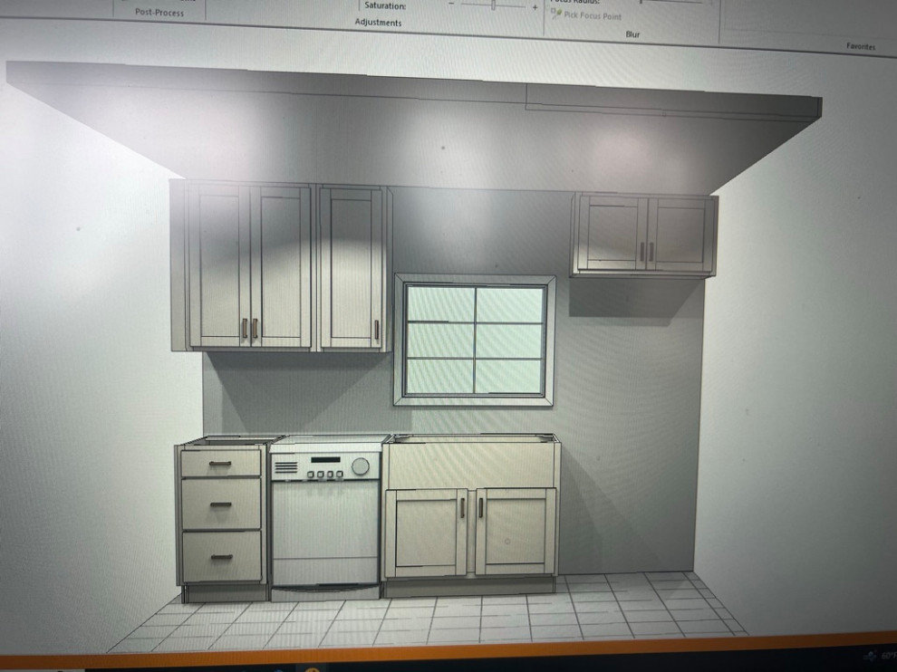 Bigger is better- Kitchen and wall remodel