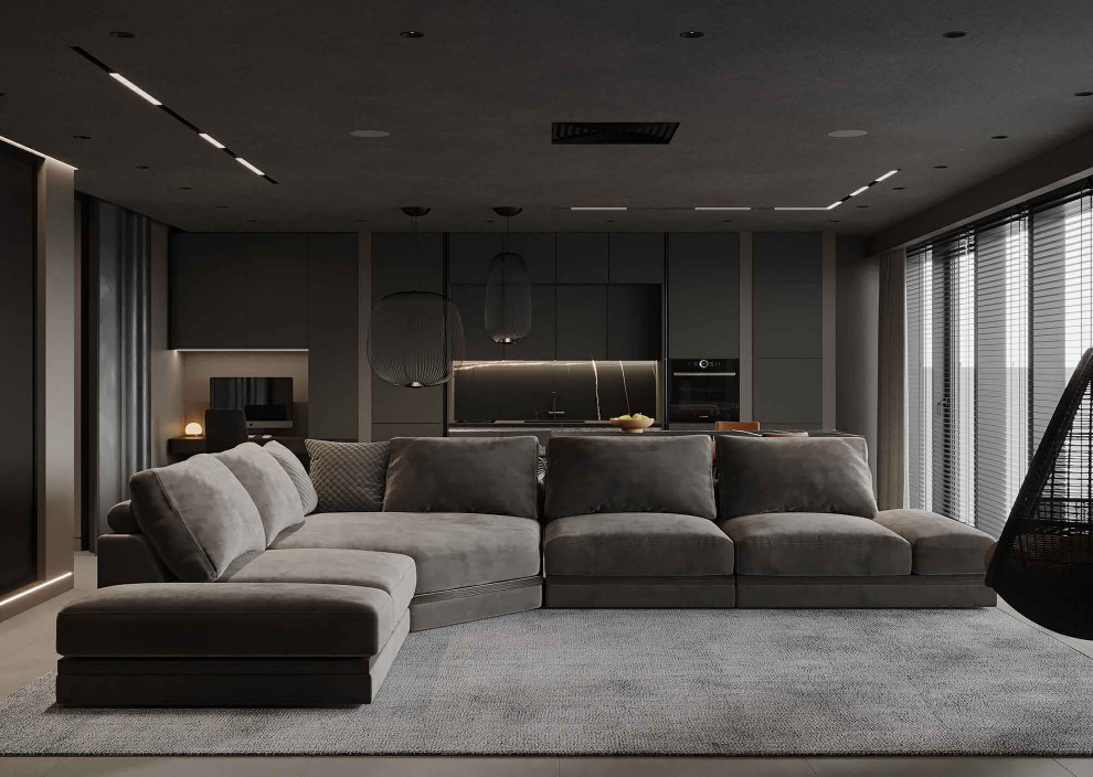 Кухня-гостиная