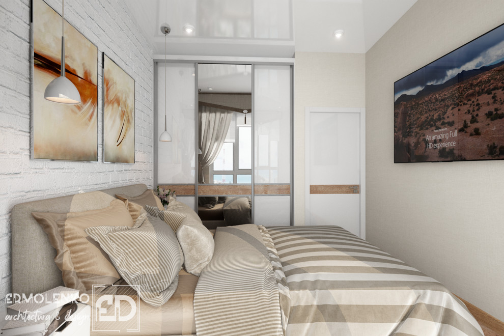 Квартира в Сочи ЖК "Раз, два, три". Спальня