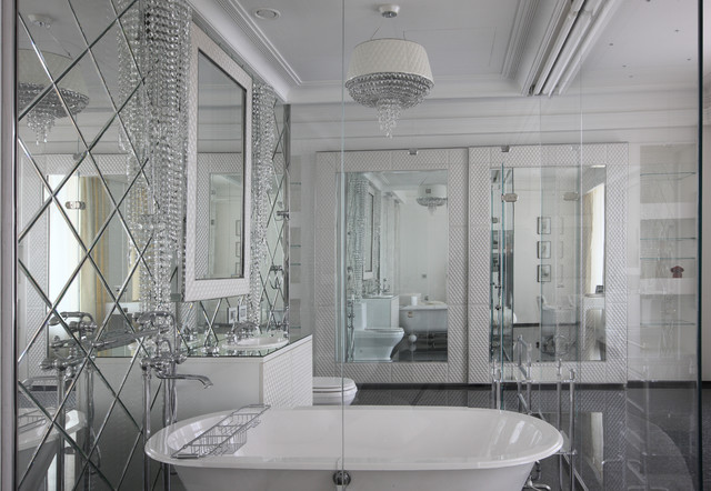 M contemporary-bathroom