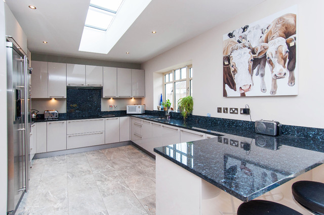Dalkey Avenue New House contemporary-kitchen