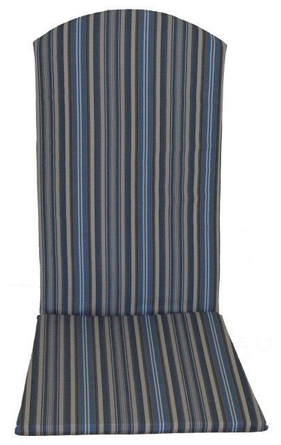 Full Rocker Cushion, Blue Stripe