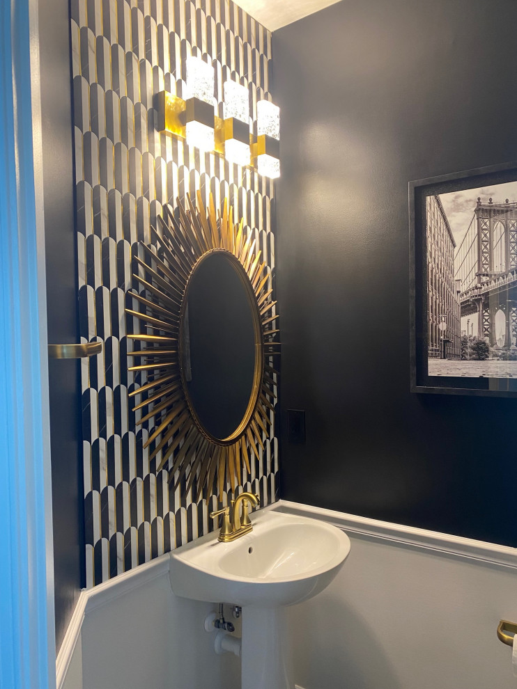 Modern Powder Room Remodel