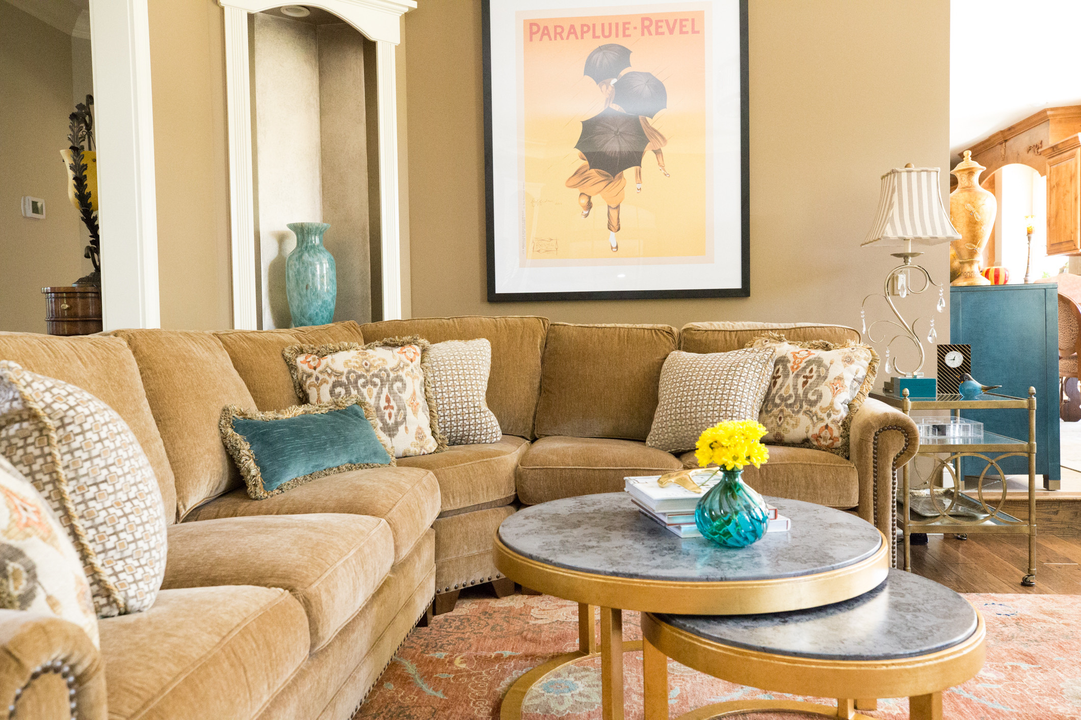 Eclectic Designed Living Room