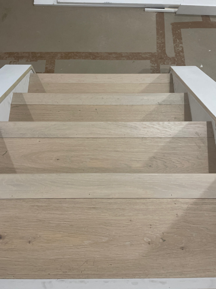 Uneven bullnose on stairs